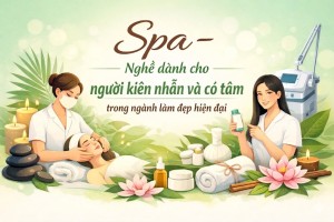 Spa – Nghề Dành Cho Người Kiên Nhẫn Và Có Tâm Trong Ngành Làm Đẹp Hiện Đại